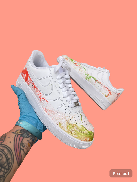 Custom Hydrodipped Nike AF1s