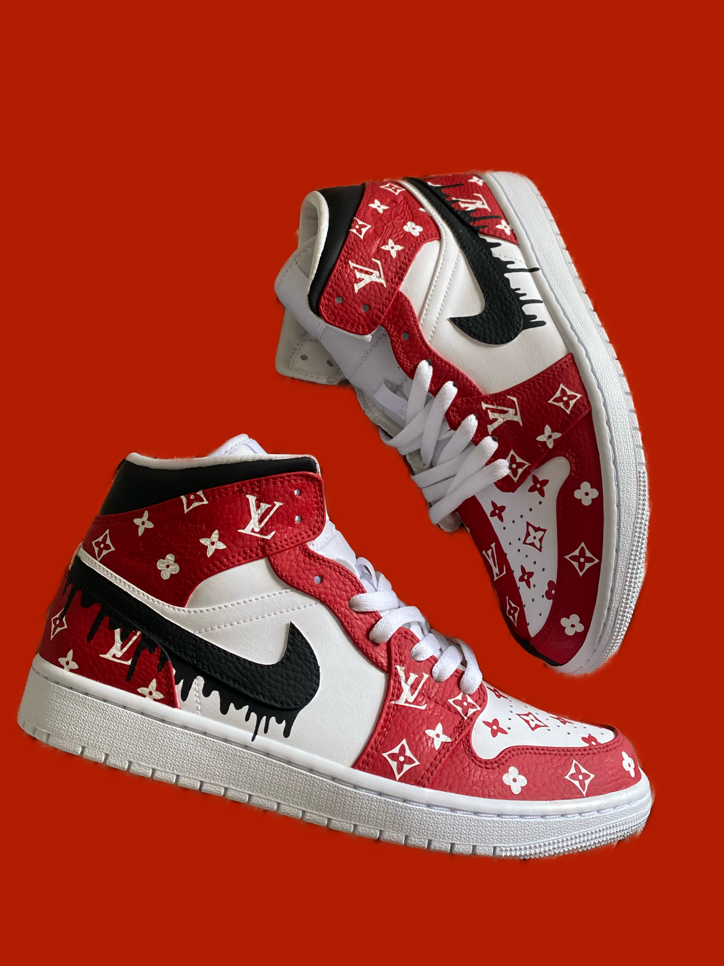 Custom Blood LV Jordan 1