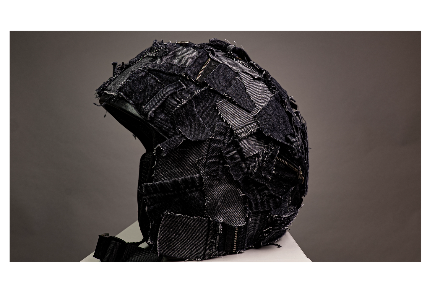 TreashAngels Distressed Helmet